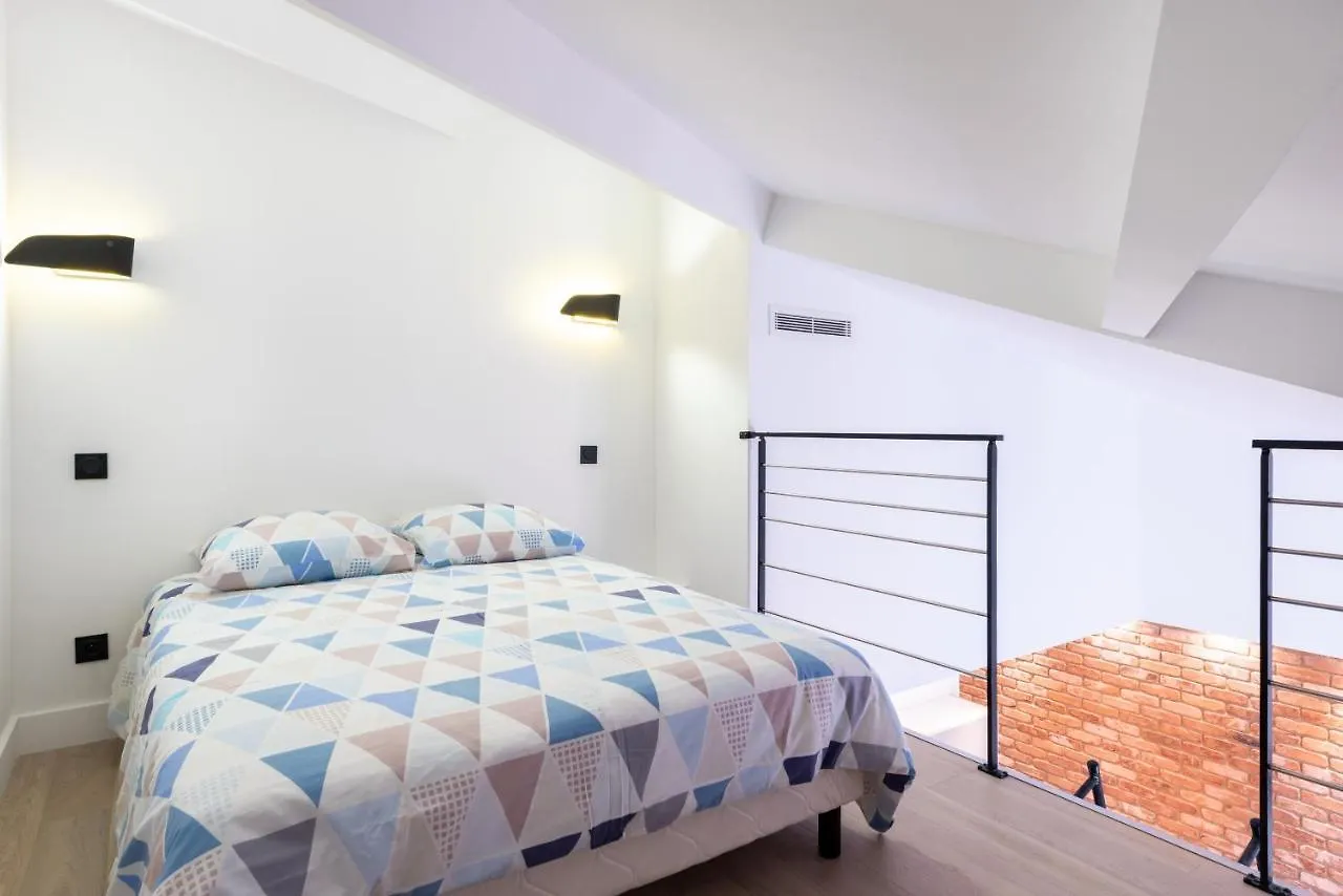 Smartbnb - 2 Pieces Moderne - Mezzanine - Emplacement Central Apartment Nice